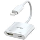 Yesido Cablu Adaptor Lightning la HDMI, Lightning - Yesido (HM06) - White