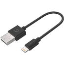 CYGNETT Cable USB to Lightning Cygnett 12W 0.1m (black)