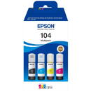 Epson Epson EcoTank 4-colour Multipack T 104                     T 00P6