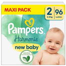 PAMPERS Pampers Harmonie Baby Diapers 4-8kg, size 2-MINI, 96pcs