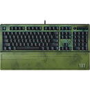 BlackWidow V3, gaming keyboard (green/black, US layout, razer green, HALO Infinite Edition)