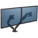 Fellowes Fellowes Ergonomics arm for 2 monitors - Platinum series, black