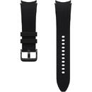 Samsung Hybrid Eco-Leather Band pentru Galaxy Watch6, (M/L), Black