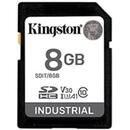 Kingston SD 8GB Industrial C10 UHS-I U3 V30 A1 pSLC