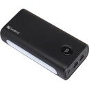 Sandberg 420-68 USB-C PD, 30000 mAh, 20W, Negru