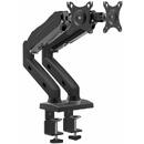 Serioux DUAL MONITOR STAND  MM902 BK