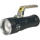 Lanterna cu acumulator litiu L18650x3 metal led ZOOM inc.220V HL-L2-04 TED003744