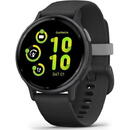 Garmin Smartwatch vívoactive 5 GPS 42mm silicon Black/Slate