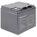 Qoltec 53035 AGM battery | 12V | 45Ah | max 540A
