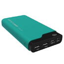 Realpower PB-15000C, 15000mAh, Verde