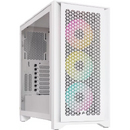 Corsair PC iCUE 4000D RGB Airflow Mid-Tower ATX Fara sursa Alb