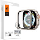 SPIGEN Folie pentru Apple Watch Ultra / Ultra 2 - Spigen Glas.tR Slim Pro - Titanium