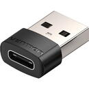 Vention USB 2.0 Male to USB-C Female Adapter Vention CDWB0 Black PVC