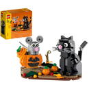 LEGO 40570 Cat & Mouse on Halloween, 328 piese