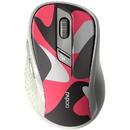 Rapoo Mouse Optic Wireless M500 Silent, Multi-mode, Fara fir, Rosu