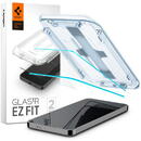 SPIGEN Folie pentru Samsung Galaxy S24 (set 2) - Spigen Glas.tR EZ FIT - Clear