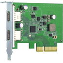 QNAP USB Adapter QXP-10G2U3A - PCIe 2.0