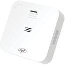 PNI Senzor de monoxid de carbon (CO) wireless PNI SafeHouse HS281, control din aplicatia Tuya Smart, alimentare baterii AA, alarma sonora si vizuala, alarma silentioasa