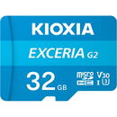 Kioxia LMEX2L032GG2, 32GB, Class 10,  UHS-I, U3, V30 + adaptor