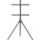 TECHLY Floor stand for TV 45-65 inches, 32 kg wood