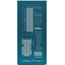 Ssupd Meshroom S Mini ITX Case, PCIe 4.0 - blue