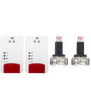 PNI Kit PNI Safe House Dual Gas 250 cu 2 senzori si 2 electrovalve 3/4 inch, 85dB, alb