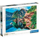 CLEMENTONI Puzzle 1500 elements High Quality, Hallstatt