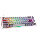 Ducky One 3 Mist Grey SF Gaming Keyboard, RGB LED - MX-Speed-Silver (US)