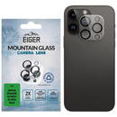 Eiger Folie Sticla Camera 3D Mountain Glass iPhone 15 Pro / 15 Pro Max Clear