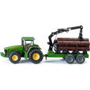SIKU SIKU FARMER tractor with forest trailer, model vehicle