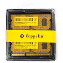 Zeppelin SODIMM  Zeppelin, DDR3/1600  8GB (kit 2 x 4GB) low voltage, retail "ZE-SD3-8G1600V1.35-KIT"