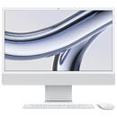 Apple PC iMac 4.5K Retina Apple M3 Octa Core 23.8" RAM 8GB SSD 256GB Apple M3 8-Core INT KB macOS Sonoma Gri