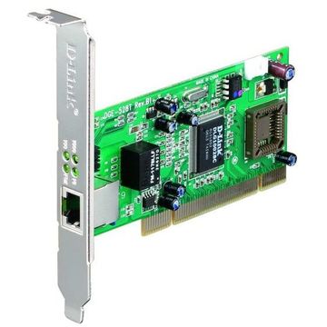 Placa de retea D-Link DGE-528T, PCI 10/100/1000 Mbps