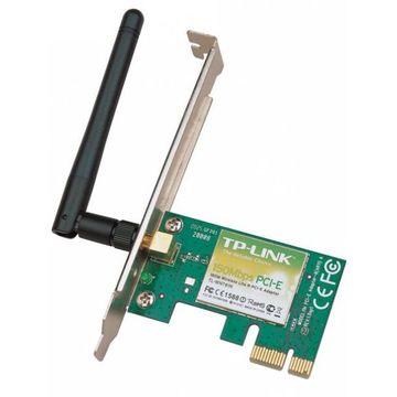 Placa de retea wireless TP-LINK TL-WN781ND, 150 MBps, PCIe