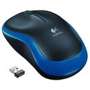 Logitech Mouse M185, USB, Albastru