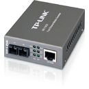 Convertor TP-LINK MC110CS, RJ45 10/100M la fibra SC single-mode 100M, Full-duplex, 20Km