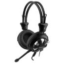 HS-28-2 headset cu microfon, negru / gri