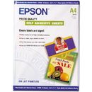 Epson Quality Inkjet autoadeziva A4, 10 coli
