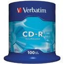 Verbatim CD-R Verbatim 100 bucati, 52x, 700MB