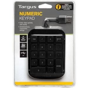 Tastatura Targus AKP10EU numerica, 18 taste, USB