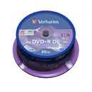 Verbatim DVD+R DL Verbatim, 8.5 GB, 25 Bucati