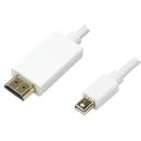 LogiLink Cablu de date mini DisplayPort la HDMI, 2m, alb, Logilink