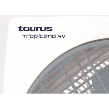 Ventilator Taurus Tropicano 4V, 60 W, 40 cm, de podea, alb
