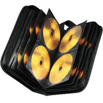 Mapa CD/DVD Hama 33832, 80 sloturi