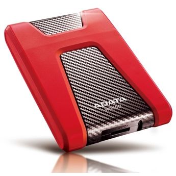 Hard disk extern Adata HD650 1TB USB 3.1 2.5" Red
