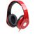 Casti Gembird Detroit headphones cu microfon, rosii