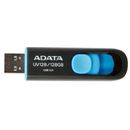 Adata memorie USB 3.0 UV128 128GB, negru cu albastru
