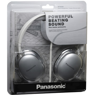 Casti Panasonic RP-HX350E-W Stereo Headphones, albe
