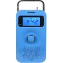 Blaupunkt Portable Radio PP10BL, FM PLL SD/USB/AUX with battery, blue