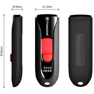 Memorie USB Transcend Memorie USB JetFlash 590,16 GB, USB 2.0